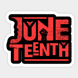 Juneteenth Sticker